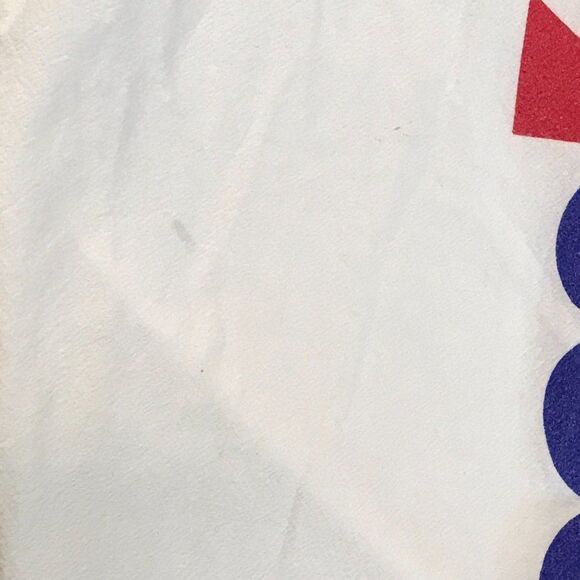 Vintage Y2K White Two Piece Windbreaker Jacket and Shorts / Size: Small - Picture 13 of 13